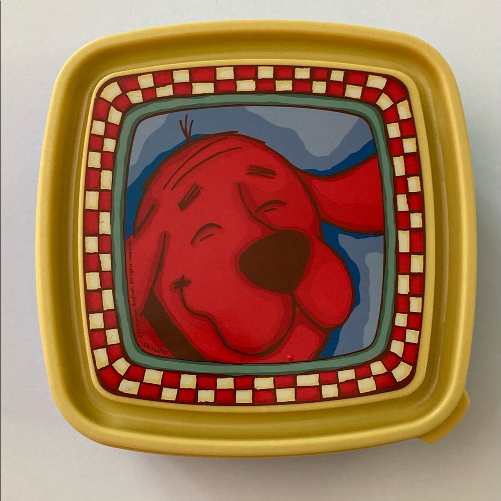 VTG Sandwich/Snack Container “Clifford The Big Red Dog”